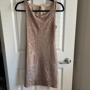 Double Zero cutout tank dress